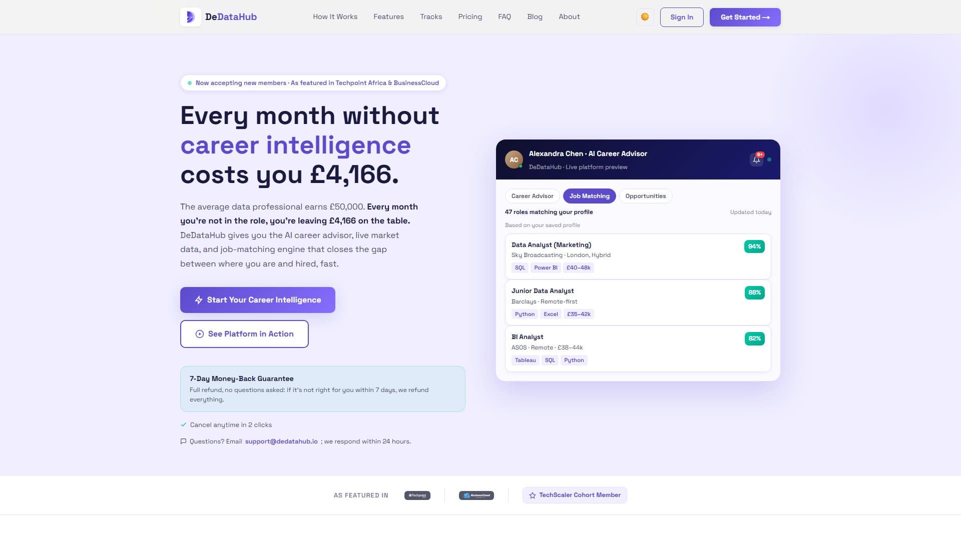 DeDataHub screenshot